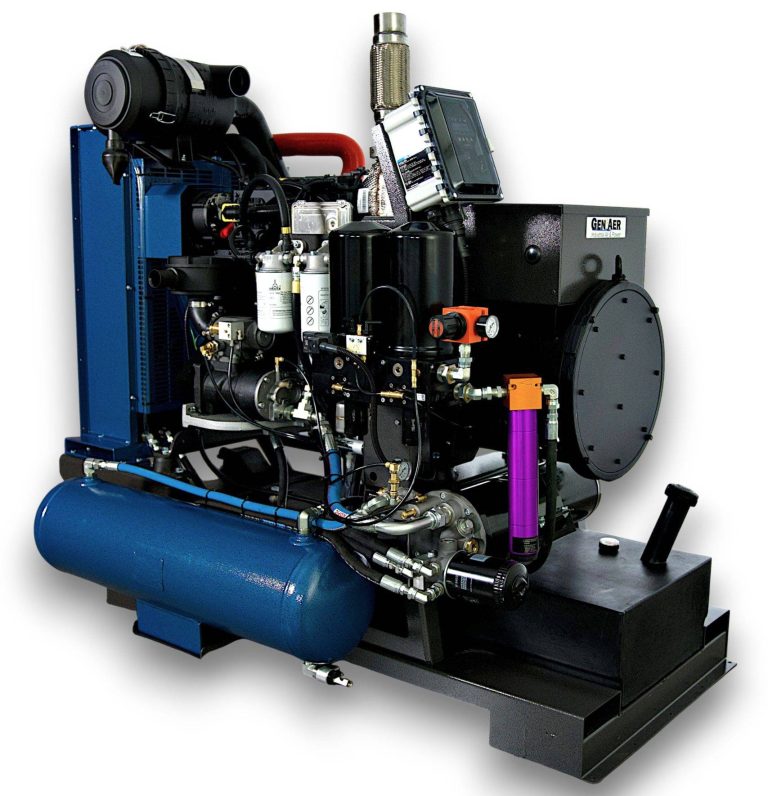 DU Series Diesel Combo Unit 35KW 30 CFM