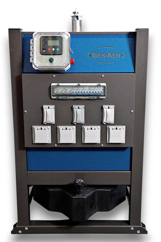 DU40G-ET 40 KW Enclosed Diesel Generator
